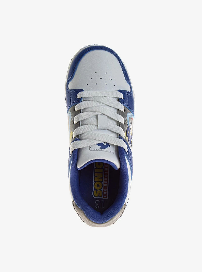 Sonic The Hedgehog Lace Up Little Kids Casual Sneakers