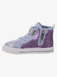 Disney Frozen Anna and Elsa Toddler & Youth Canvas Sneakers