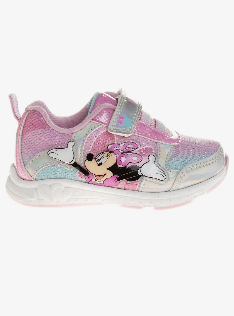 Disney Minnie Mouse Girls One White Light Sneakers