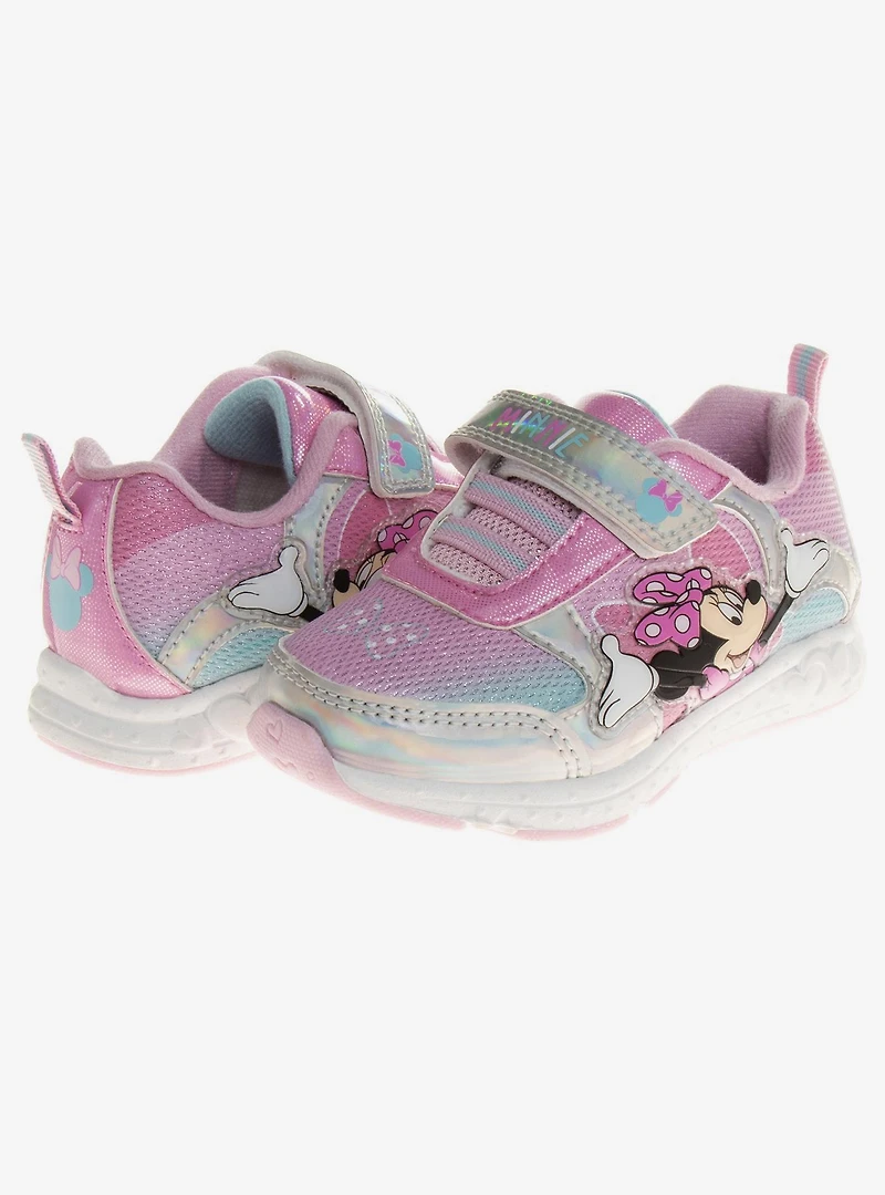 Disney Minnie Mouse Girls One White Light Sneakers