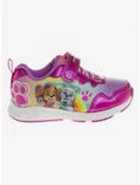 Paw Patrol Skye and Everest Hook & Loop Toddler Girls Light Up Sneakers