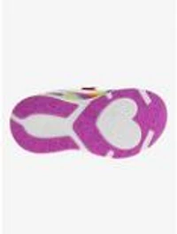 Paw Patrol Skye and Everest Hook & Loop Toddler Girls Light Up Sneakers