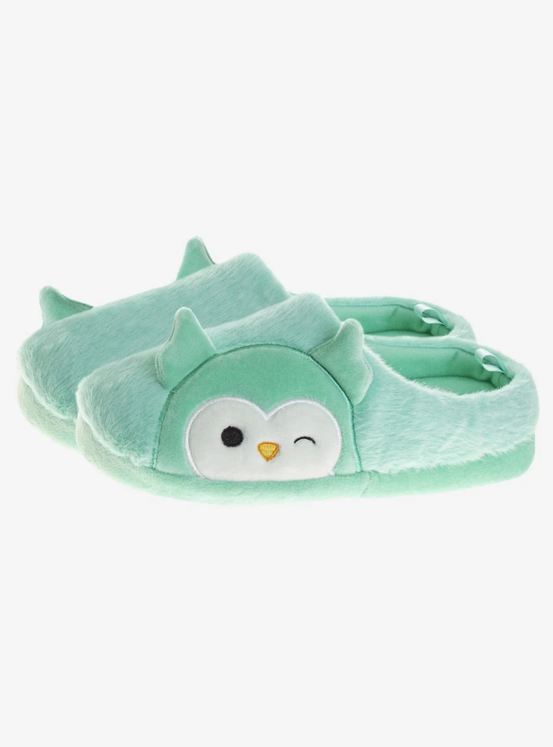 Squishmallows Winston The Owl Girls Slippers