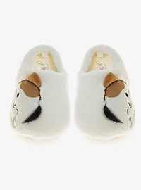 Squishmallows Cameron The Cat Plushy Little Kids & Big Slippers