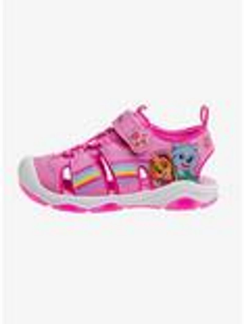 Paw Patrol Hook & Loop Girls Closed Toe Sport Sandals