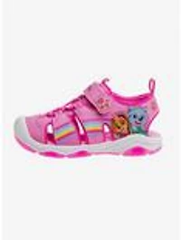 Paw Patrol Hook & Loop Girls Closed Toe Sport Sandals