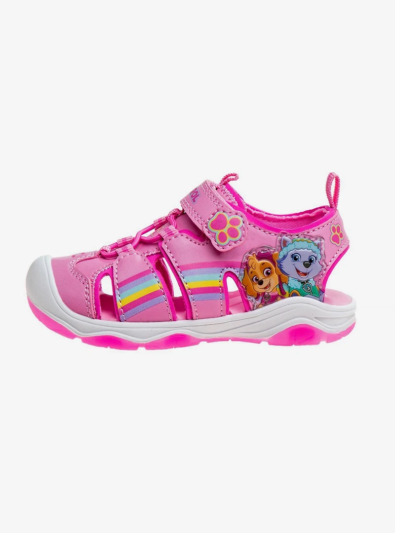 Paw Patrol Hook & Loop Girls Closed Toe Sport Sandals