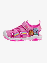 Paw Patrol Hook & Loop Girls Closed Toe Sport Sandals