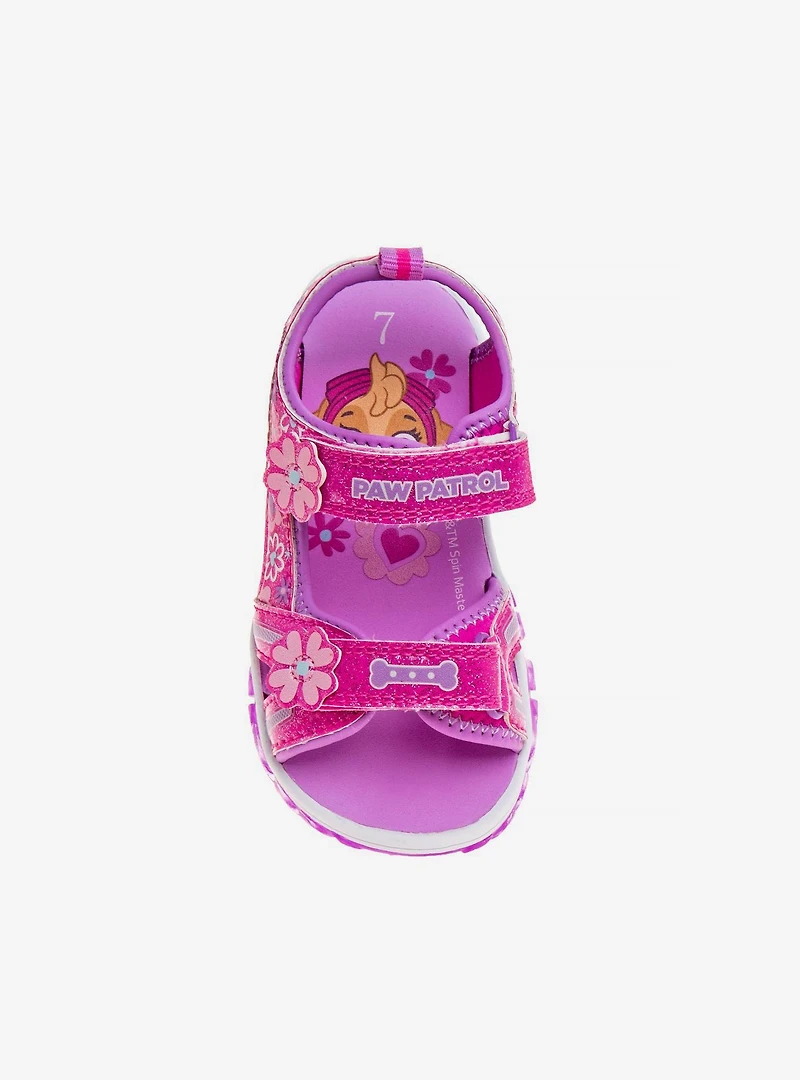 Paw Patrol Double Hook & Loop Girls Open Toe Sport Sandals