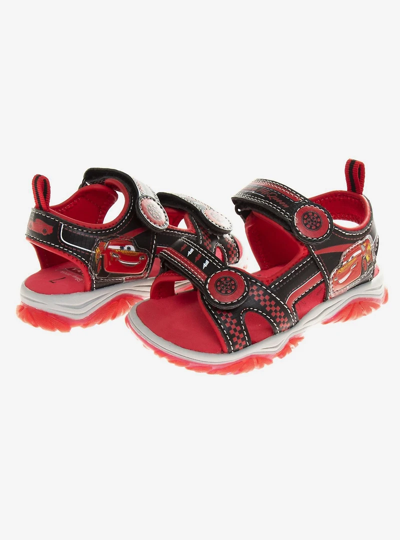 Disney Pixar Cars Hook & Loop Boys Open Toe Sport Sandals