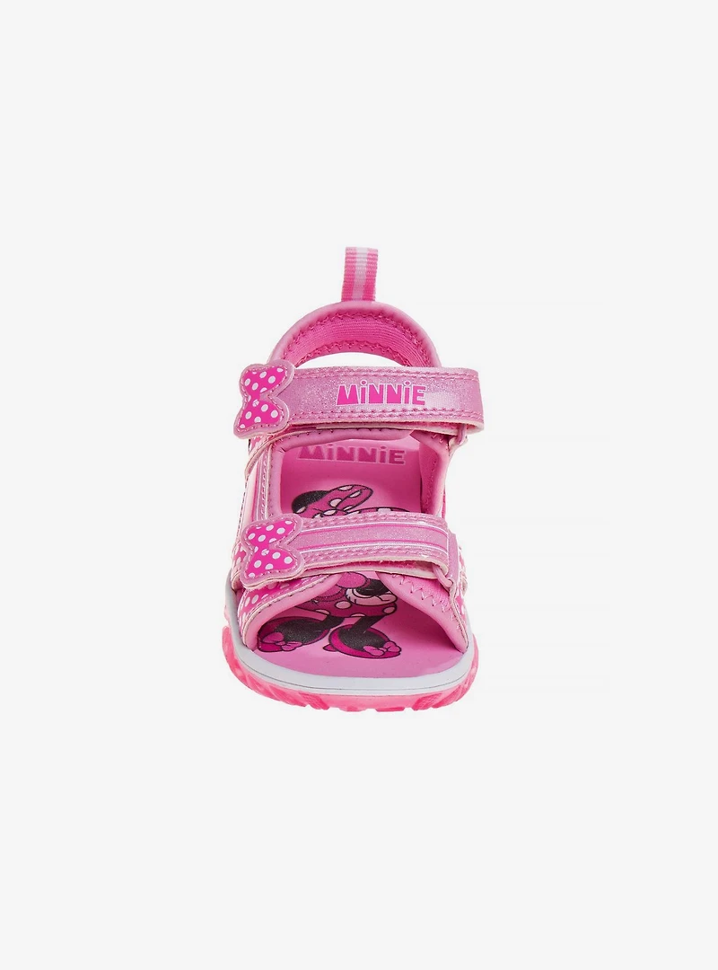 Disney Minnie Mouse Toddler & Girls Light Up Sandals