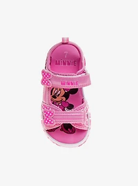 Disney Minnie Mouse Toddler & Girls Light Up Sandals