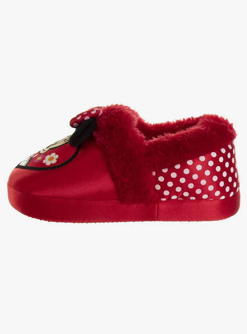 Disney Minnie Mouse Dual Sizes Toddler & Girls Slippers