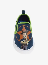 Disney Pixar Toy Story Toddler & Boys Slip On Canvas Sneakers