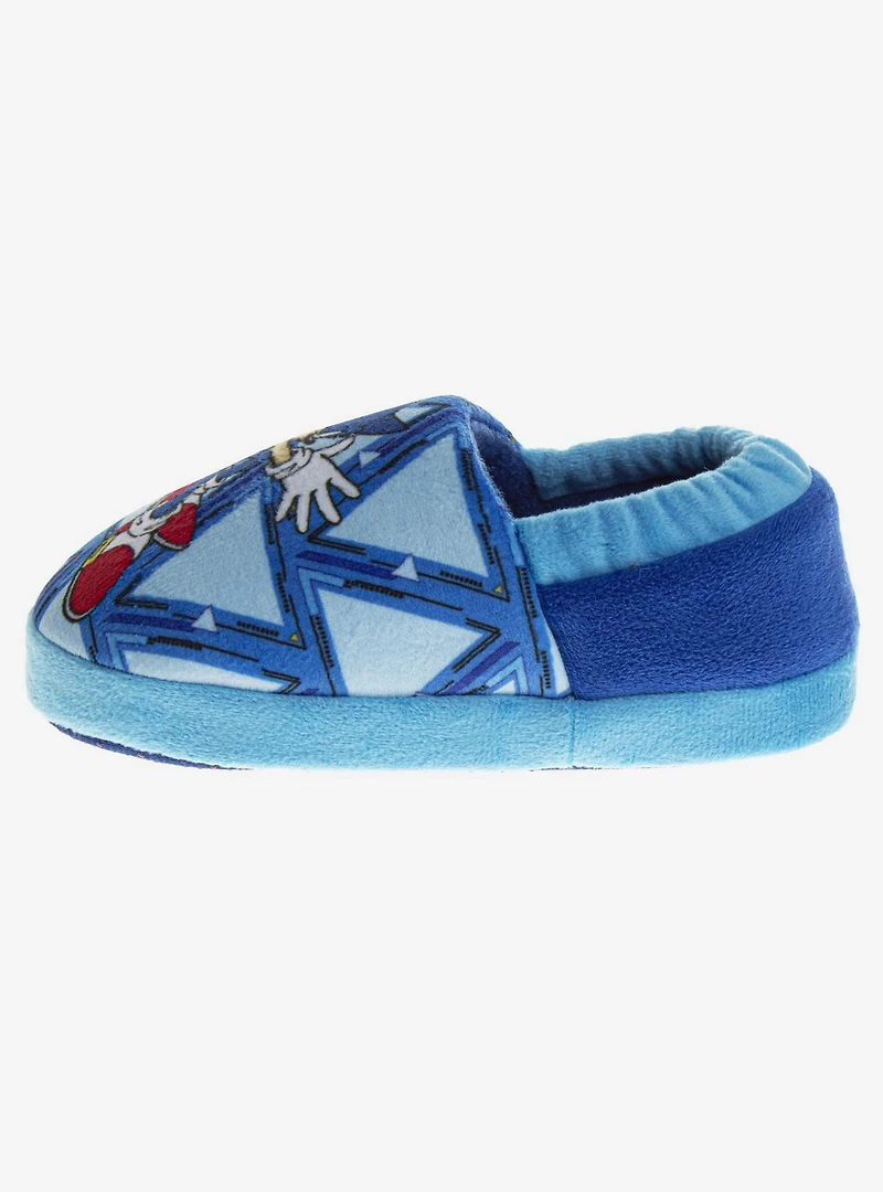 Sega Sonic The Hedgehog Toddler & Boys Dual Sizes Slippers