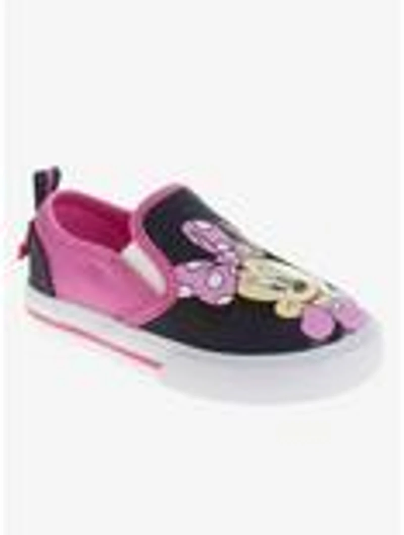 Disney Minnie Mouse Toddler & Girls Slip On Canvas Sneakers