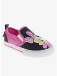 Disney Minnie Mouse Toddler & Girls Slip On Canvas Sneakers
