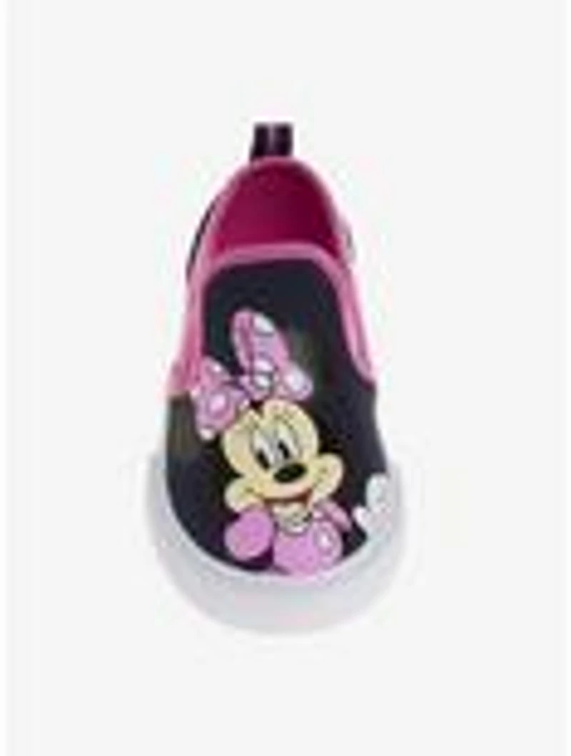 Disney Minnie Mouse Toddler & Girls Slip On Canvas Sneakers