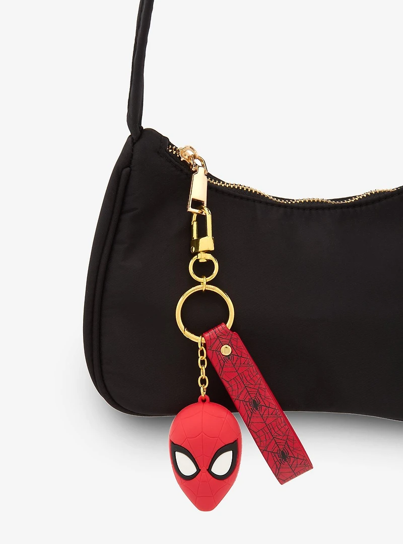 Loungefly Marvel Spider-Man Figural 3D Keychain With Wristlet — BoxLunch Exclusive