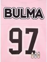 Dragon Ball Bulma Women's Cropped Football Jersey - BoxLunch Exclusive