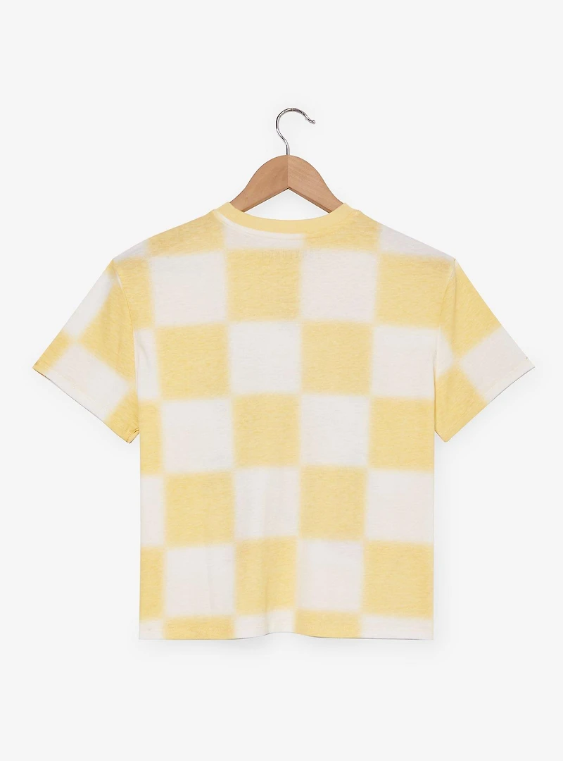 Miffy Floral Checkered Women's T-Shirt — BoxLunch Exclusive