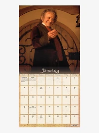 The Lord of the Rings 2026 Wall Calendar