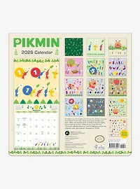 Pikmin 2026 Wall Calendar
