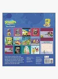 SpongeBob SquarePants 2026 Wall Calendar