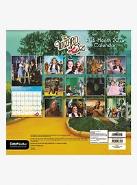 The Wizard of Oz 2026 Wall Calendar