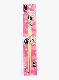 Studio Ghibli® Kiki's Delivery Service Floral Jiji Chopsticks