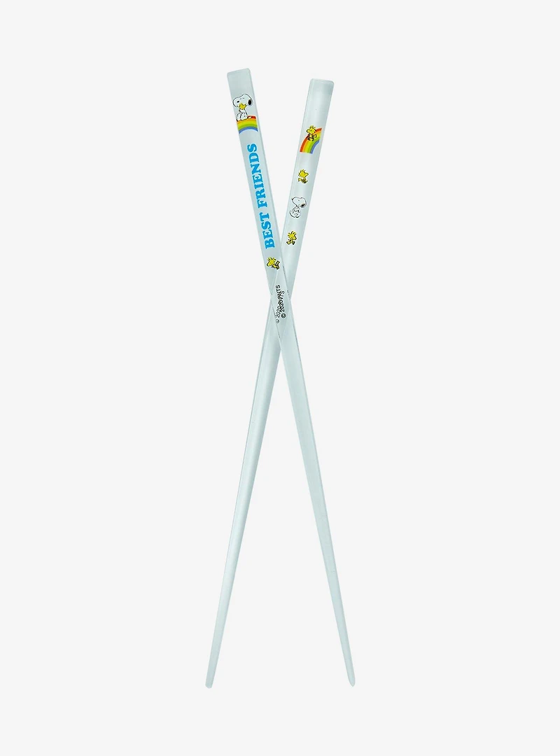 Peanuts Snoopy & Woodstock Rainbow Best Friends Chopsticks