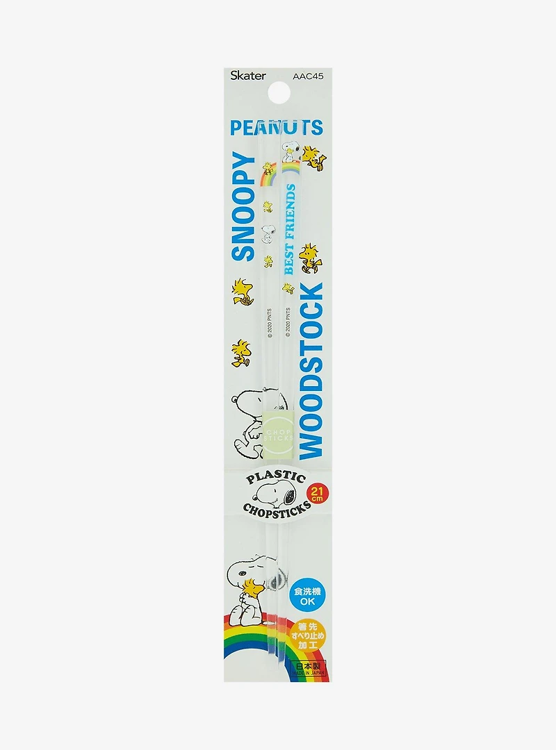 Peanuts Snoopy & Woodstock Rainbow Best Friends Chopsticks