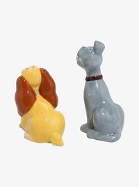 Disney Lady and the Tramp Figural Salt and Pepper Shakers