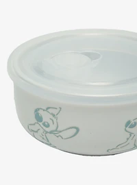 Disney Lilo & Stitch Posing Stitch Bowl and Lid Set
