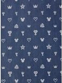 Disney Kingdom Hearts Icons Allover Print Woven Button-Up - BoxLunch Exclusive