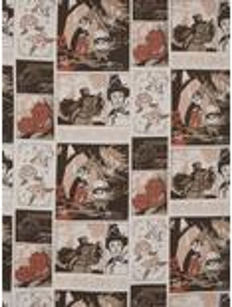 Over The Garden Wall Tonal Scenes Allover Print Woven Button-Up - BoxLunch Exclusive