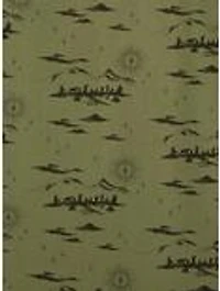 the Lord of Rings Mountain Scenes Allover Print Woven Button-Up - BoxLunch Exclusive
