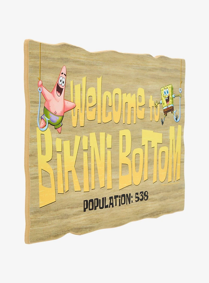SpongeBob SquarePants Welcome to Bikini Bottom Wall Art