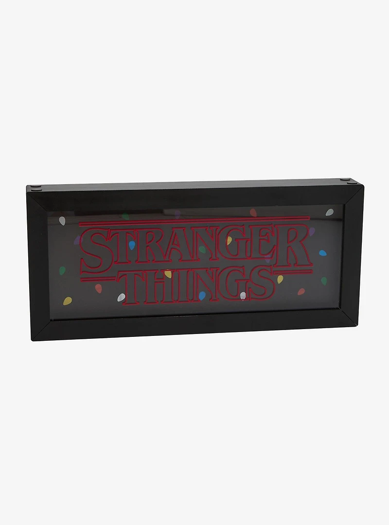 Stranger Things Title & Upside Down Reversible Light-Up Sign