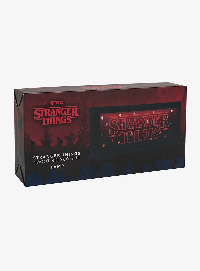 Stranger Things Title & Upside Down Reversible Light-Up Sign