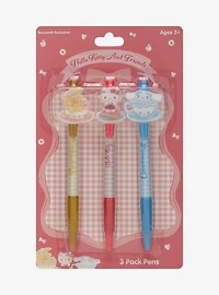 Sanrio Hello Kitty and Friends Gingham Pen Set — BoxLunch Exclusive