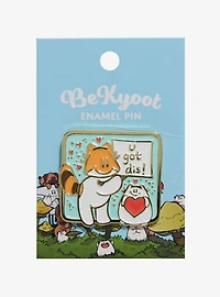 BeKyoot Coconut U Got This Enamel Pin