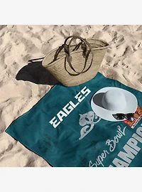 NFL 2025 Super Bowl LIX Philadelphia Eagles Gumbo Beach Towel