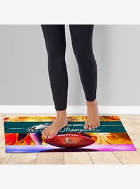 NFL 2025 Super Bowl LIX Philadelphia Eagles Parade 20x32" Washable Rug