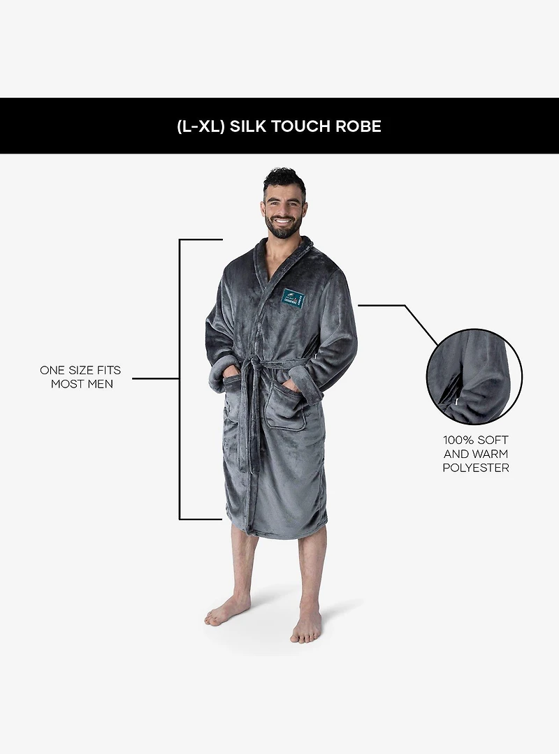 NFL 2025 Super Bowl LIX Philadelphia Eagles Nola L/XL Silk Touch Robe