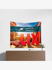 NFL 2025 Super Bowl LIX Philadelphia Eagles Dome 34x40" Wall Hanging
