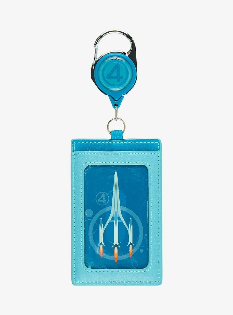 Loungefly Marvel The Fantastic Four: First Steps Retro Retractable Lanyard — BoxLunch Exclusive