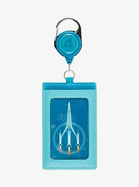 Loungefly Marvel The Fantastic Four: First Steps Retro Retractable Lanyard — BoxLunch Exclusive