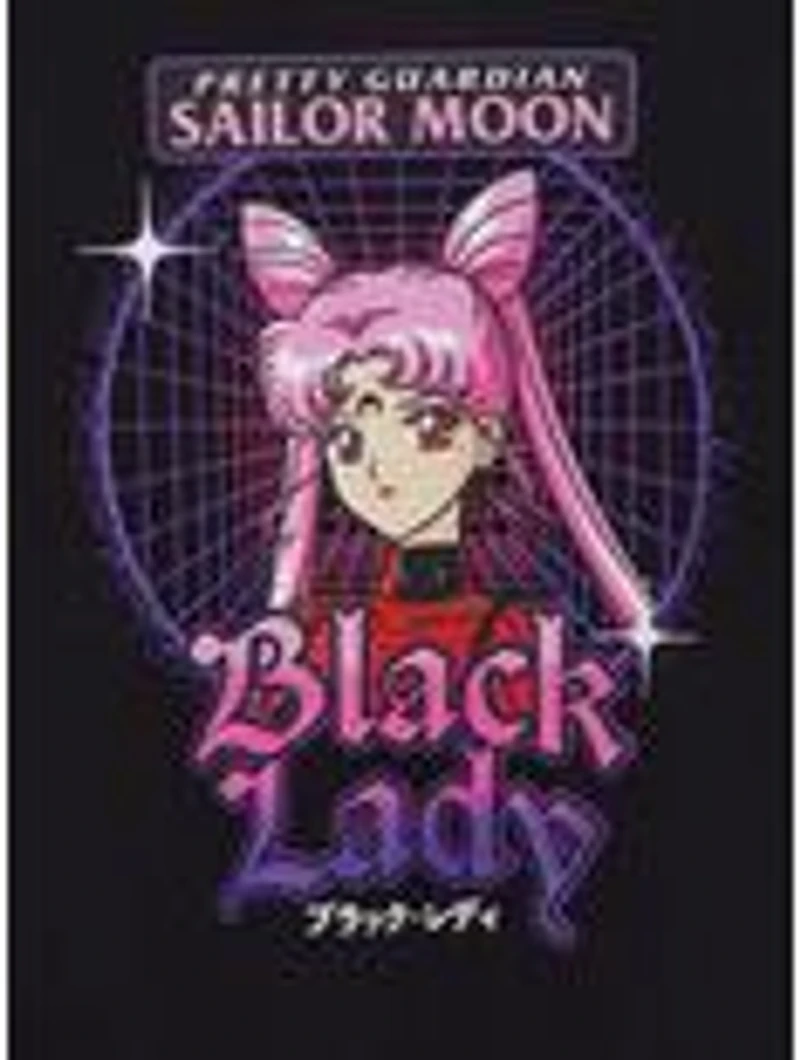 Sailor Moon Black Lady Grid Portrait Cropped T-Shirt - BoxLunch Exclusive