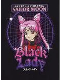 Sailor Moon Black Lady Grid Portrait Cropped T-Shirt - BoxLunch Exclusive
